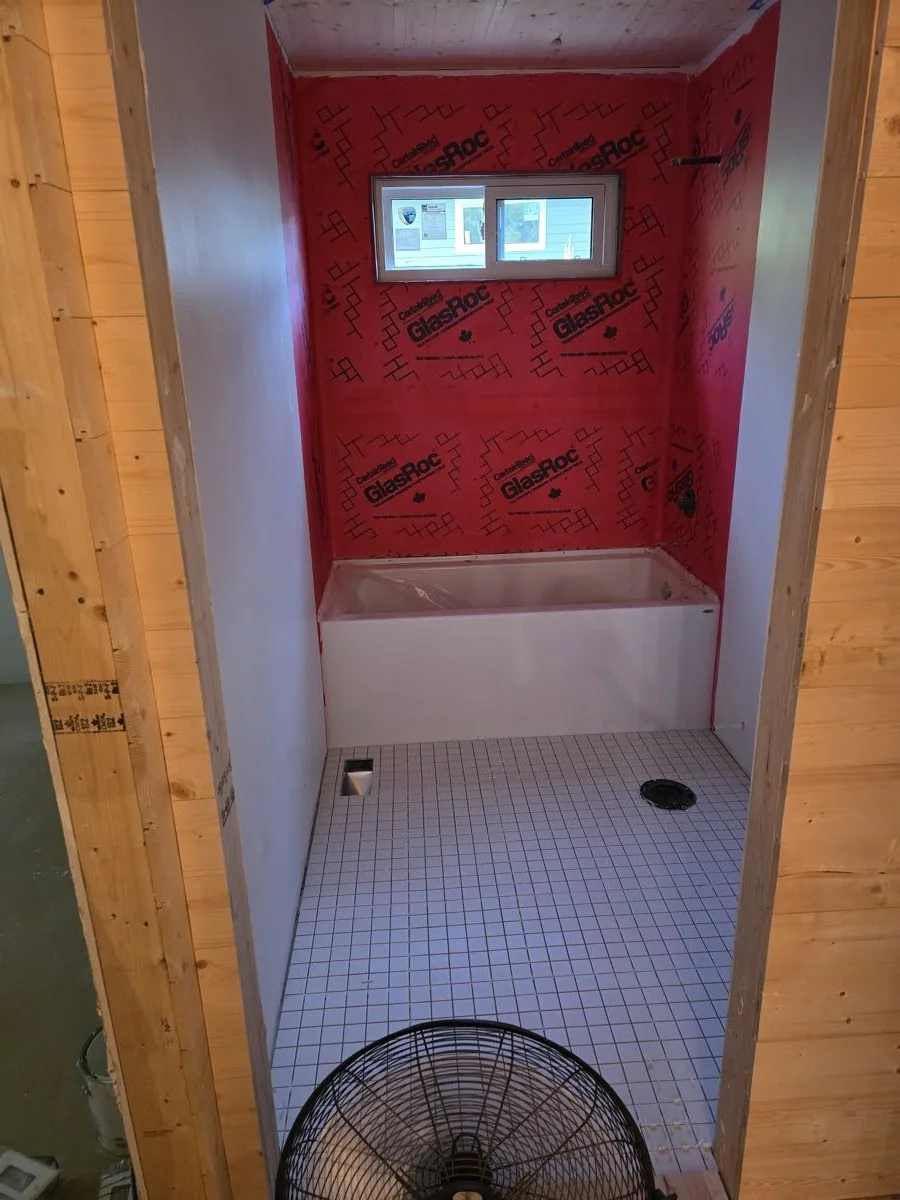 Big Boy Enterprises plumbing, heating and renovation project in Chase, BC