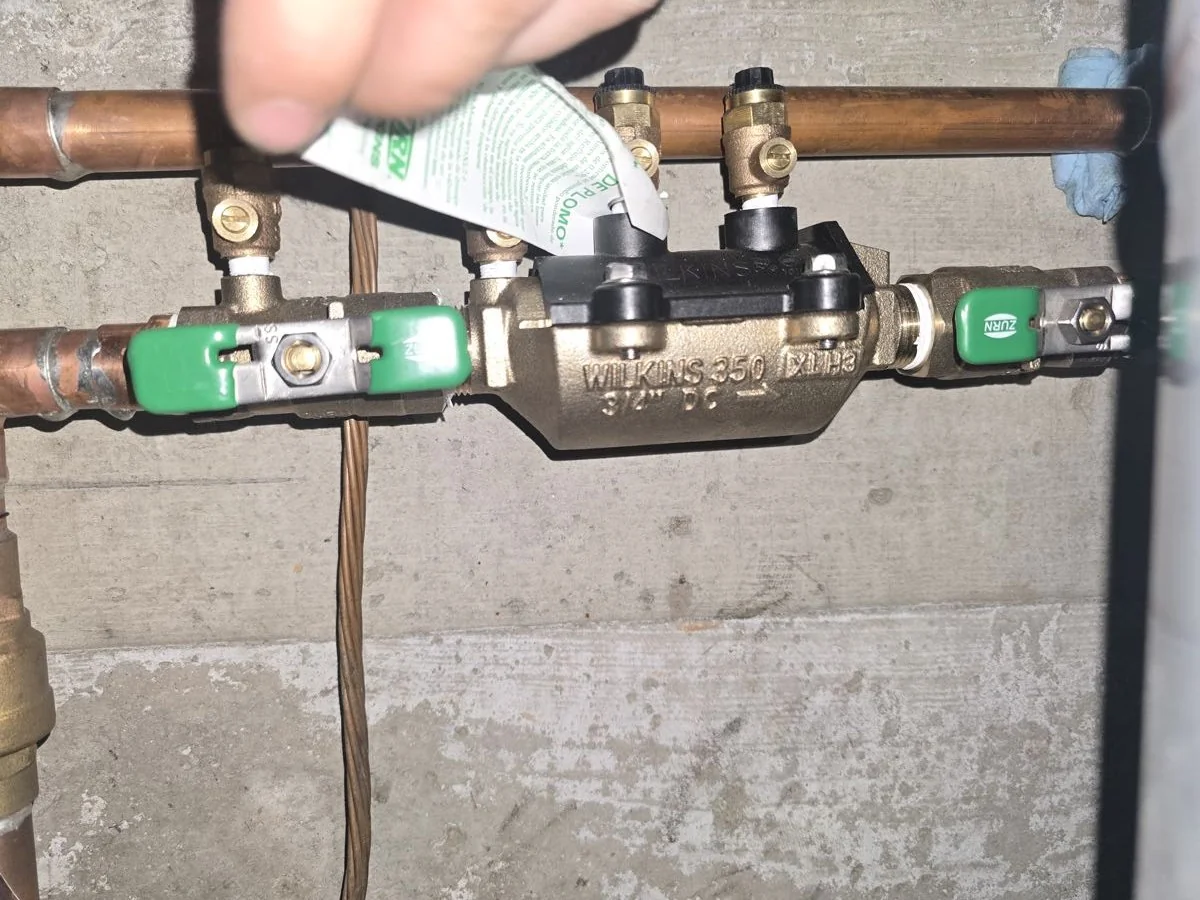 Big Boy Enterprises plumbing, heating and renovation project in Chase, BC